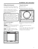 Предварительный просмотр 71 страницы Miele W 2859i WPM SUPERTRONIC Operating Instructions Manual