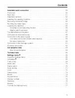 Preview for 5 page of Miele W 2888 WPS Operating Instructions Manual