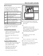 Preview for 17 page of Miele W 2888 WPS Operating Instructions Manual