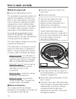 Preview for 18 page of Miele W 2888 WPS Operating Instructions Manual