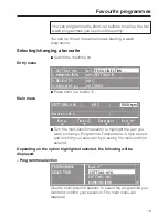 Preview for 19 page of Miele W 2888 WPS Operating Instructions Manual