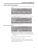 Preview for 21 page of Miele W 2888 WPS Operating Instructions Manual