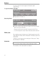 Preview for 22 page of Miele W 2888 WPS Operating Instructions Manual