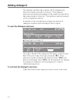 Preview for 24 page of Miele W 2888 WPS Operating Instructions Manual