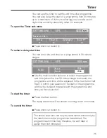 Preview for 25 page of Miele W 2888 WPS Operating Instructions Manual