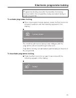 Preview for 35 page of Miele W 2888 WPS Operating Instructions Manual