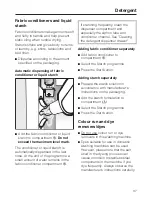 Preview for 37 page of Miele W 2888 WPS Operating Instructions Manual