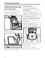 Preview for 46 page of Miele W 2888 WPS Operating Instructions Manual