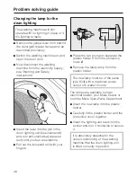 Preview for 48 page of Miele W 2888 WPS Operating Instructions Manual