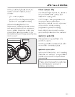 Preview for 49 page of Miele W 2888 WPS Operating Instructions Manual