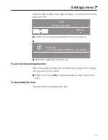 Preview for 73 page of Miele W 2888 WPS Operating Instructions Manual