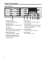 Preview for 8 page of Miele W 3038 Operating And Installation Instructions