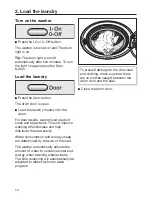 Preview for 12 page of Miele W 3038 Operating And Installation Instructions