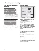 Preview for 14 page of Miele W 3038 Operating And Installation Instructions