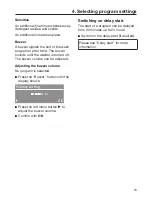 Preview for 15 page of Miele W 3038 Operating And Installation Instructions