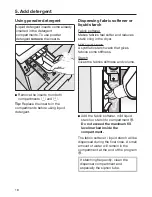 Preview for 18 page of Miele W 3038 Operating And Installation Instructions