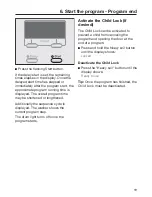 Preview for 19 page of Miele W 3038 Operating And Installation Instructions