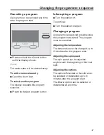 Preview for 27 page of Miele W 3038 Operating And Installation Instructions