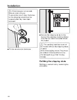 Preview for 48 page of Miele W 3038 Operating And Installation Instructions