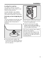 Preview for 49 page of Miele W 3038 Operating And Installation Instructions