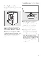 Предварительный просмотр 49 страницы Miele W 304 Plus Operating Instructions Manual