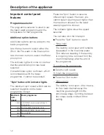 Preview for 12 page of Miele W 310 Operating Instructions Manual