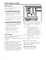 Preview for 24 page of Miele W 310 Operating Instructions Manual