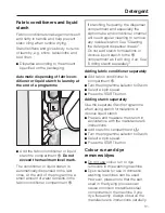 Preview for 31 page of Miele W 310 Operating Instructions Manual