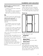 Preview for 51 page of Miele W 310 Operating Instructions Manual