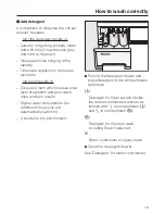 Предварительный просмотр 19 страницы Miele W 3164 WSS Edition 111 Operating Instructions Manual