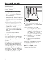 Предварительный просмотр 24 страницы Miele W 320 Operating Instructions Manual