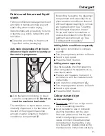 Предварительный просмотр 31 страницы Miele W 320 Operating Instructions Manual