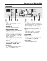 Preview for 9 page of Miele W 3203 Operating Instructions Manual