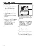 Preview for 16 page of Miele W 3203 Operating Instructions Manual