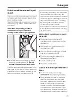 Preview for 29 page of Miele W 3203 Operating Instructions Manual