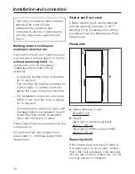 Preview for 48 page of Miele W 3203 Operating Instructions Manual