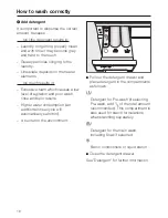 Preview for 16 page of Miele W 3240 Operating Instructions Manual