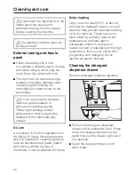 Preview for 30 page of Miele W 3240 Operating Instructions Manual