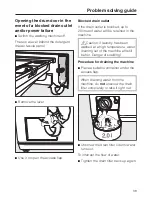 Preview for 39 page of Miele W 3240 Operating Instructions Manual