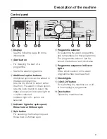 Preview for 9 page of Miele W 3364 WPS Operating Instructions Manual