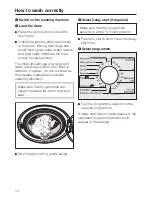 Preview for 14 page of Miele W 3364 WPS Operating Instructions Manual