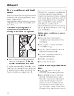 Preview for 30 page of Miele W 3364 WPS Operating Instructions Manual