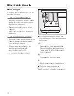 Preview for 16 page of Miele W 3514 WPS Operating Instructions Manual