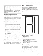 Preview for 47 page of Miele W 3514 WPS Operating Instructions Manual