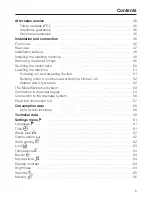 Preview for 5 page of Miele W 3622 WPS Operating Manual