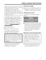 Preview for 11 page of Miele W 3622 WPS Operating Manual