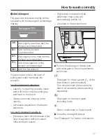 Preview for 17 page of Miele W 3622 WPS Operating Manual