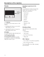 Preview for 10 page of Miele W 3652 WPS Operating Instructions Manual