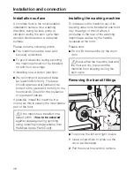 Preview for 48 page of Miele W 3652 WPS Operating Instructions Manual