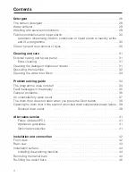 Preview for 4 page of Miele W 3740 Operating Instructions Manual